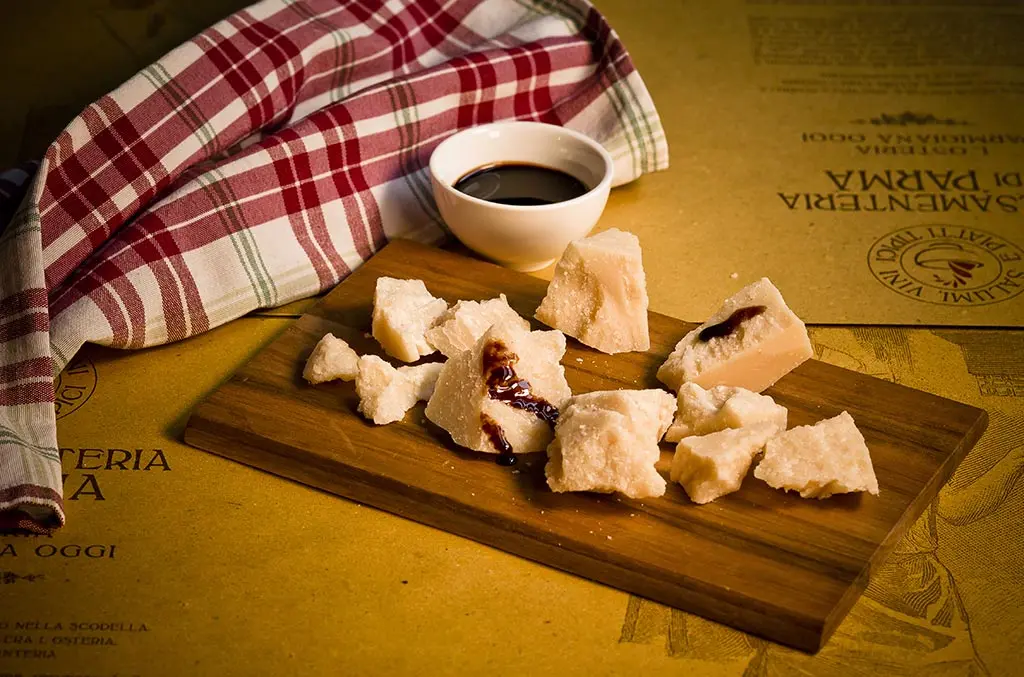 Selezione di parmigiano reggiano